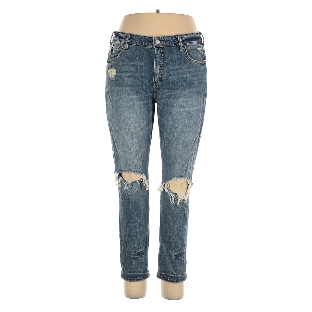3 FOR 25$! Anthropologie Pilcro Jeans Slim High Rise Destroyed SIZE 27 - Picture 14 of 14